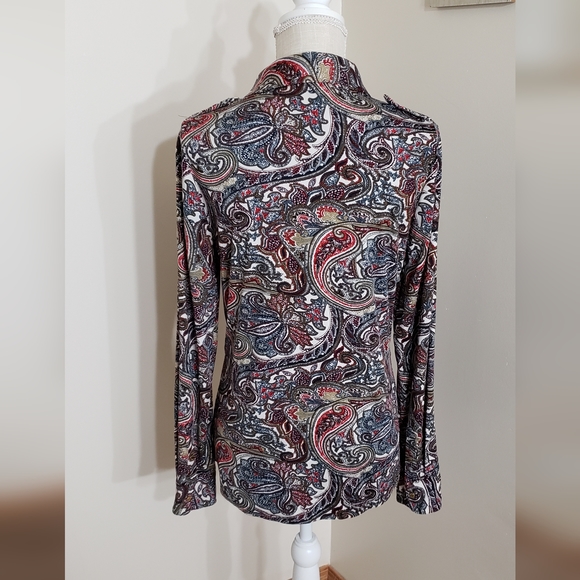 BCBG MaxAzria Women's Large blouse. - Picture 13 of 16